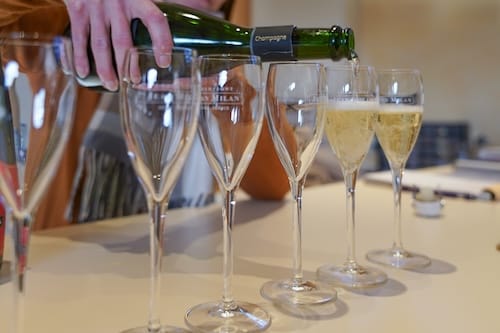 Champagne tour in Epernay France