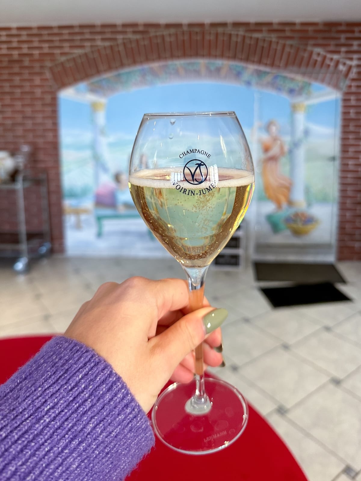 Champagne tasting from Paris
