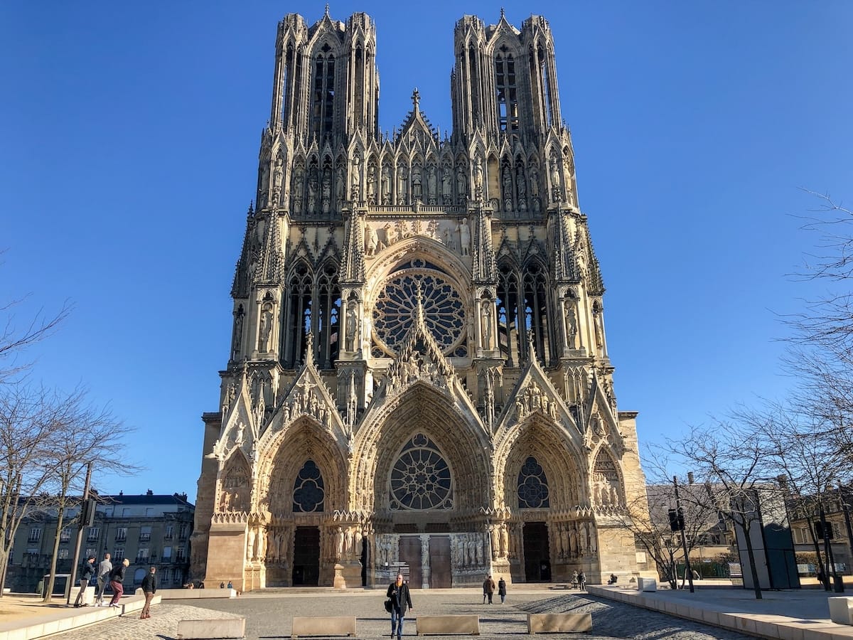 Reims Cathedral in France