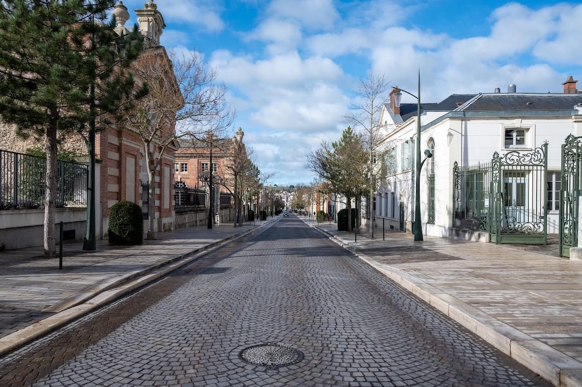 Avenue de Champagne in Epernay